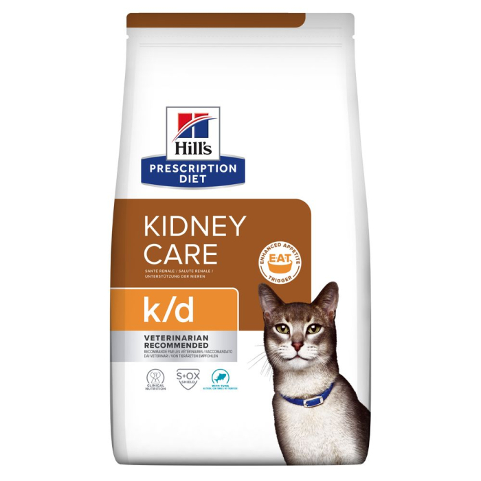 Корм сухой для кошек Hill's Prescription Diet Kidney Care k/d тунец 1,5 кг