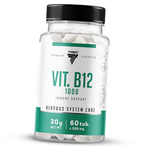 Витамин В12 1000 Trec Nutrition 60 таблеток (36101001)