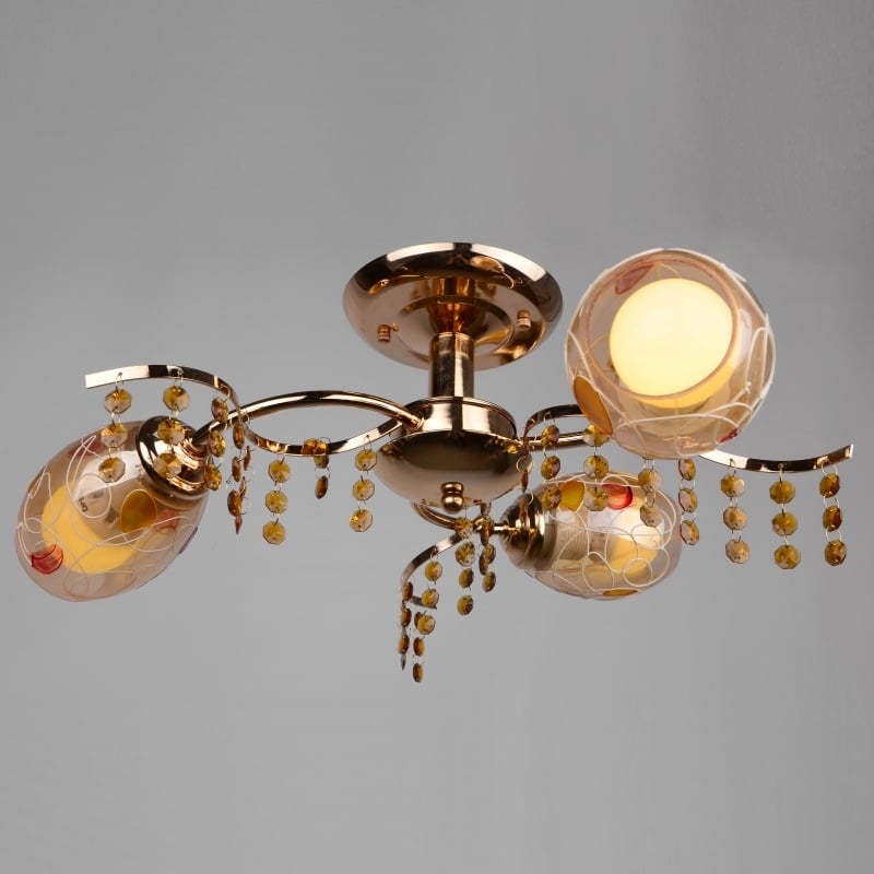 Люстра Brille LK-488S/3 E27 G (L67-252)