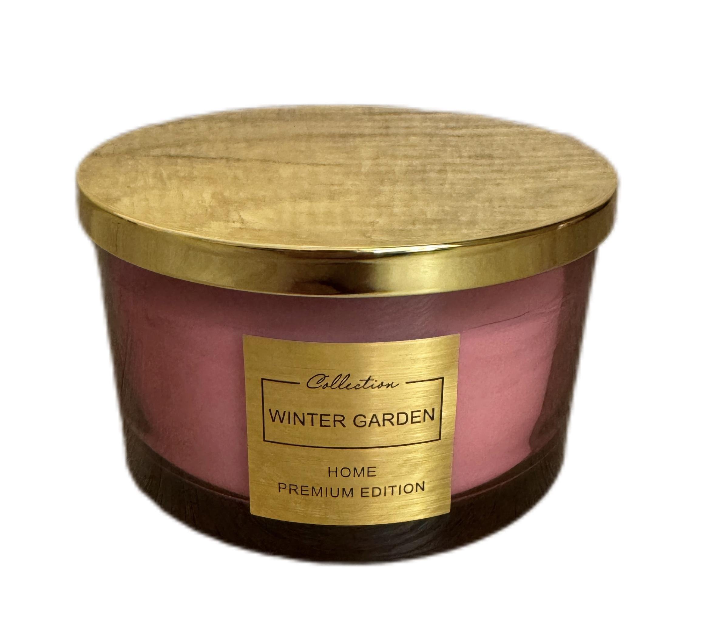 Аромасвічка Aromatherapy Home Pepco Premium Edition Winter Garden з кришкою (22337638)