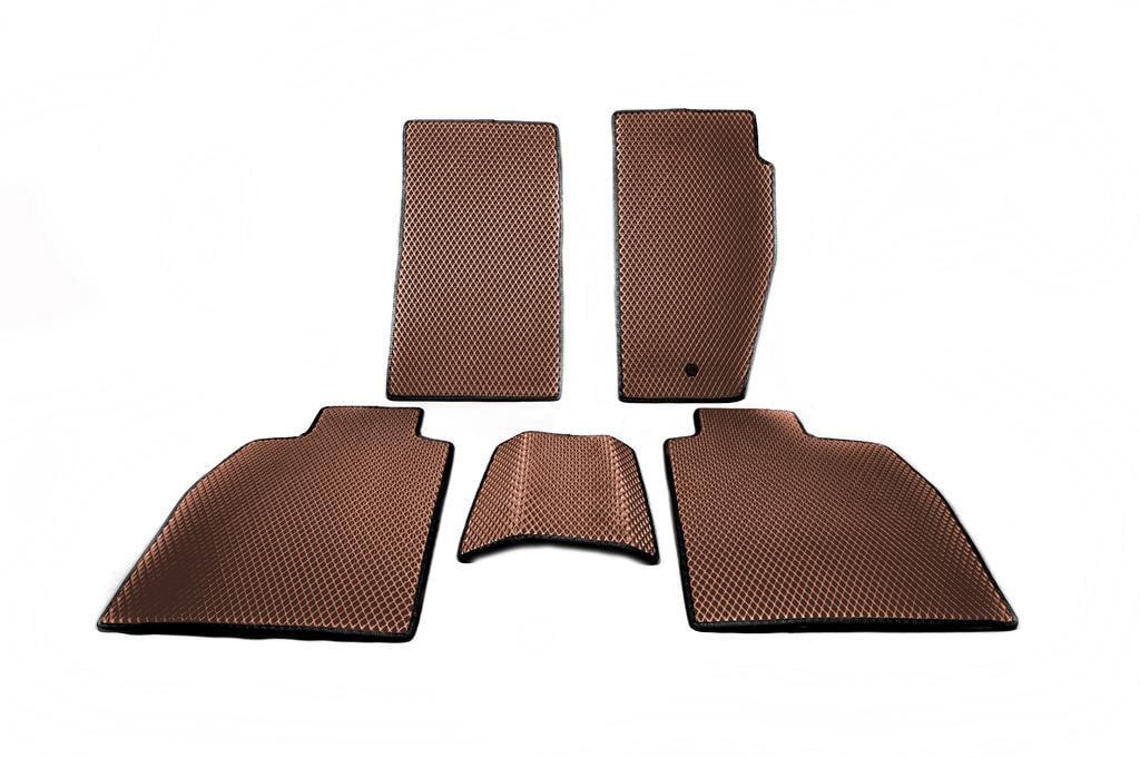 Коврики EVA Digital Designs для Jeep Cherokee XJ 1984-2001 гг. этилвинилацетат Коричневый