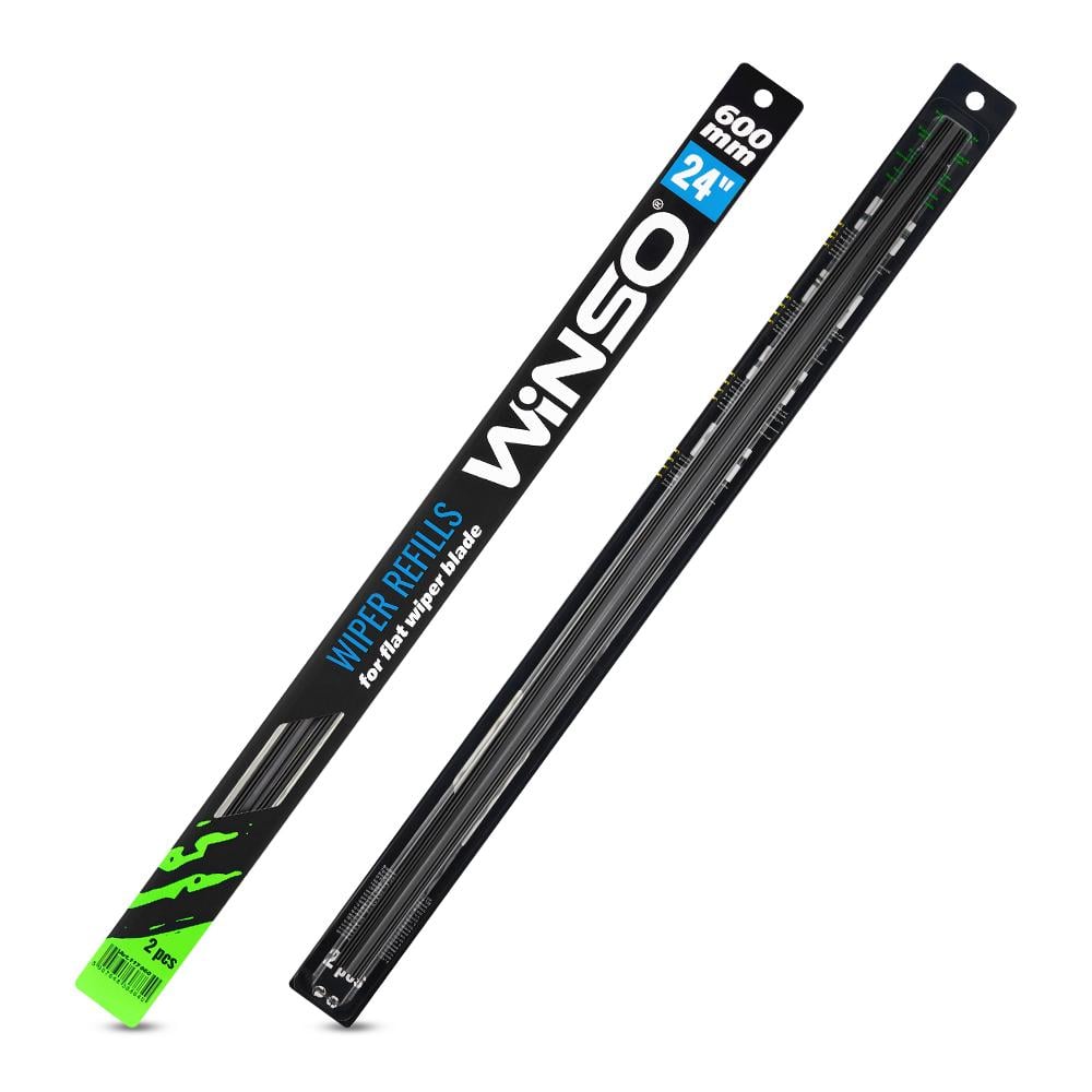 Сменная резинка к бескаркасной щетке WINSO 24/600 мм 6 мм (117060) - фото 2 Сменная резинка к бескаркасной щетке WINSO 24/600 мм 6 мм (117060) - фото 2