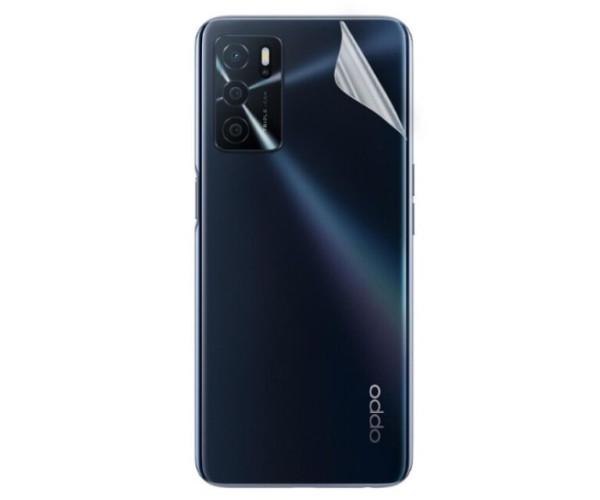 Противоударная гидрогелевая пленка Hydrogel Film для Oppo A16s на заднюю панель, Transparent