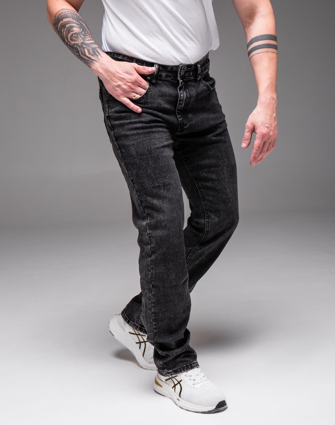 Джинси чоловічі WG прямого крою р. 38 Темно сірий (2394/7) - фото 5 Джинси чоловічі WG прямого крою р. 38 Темно сірий (2394/7) - фото 5