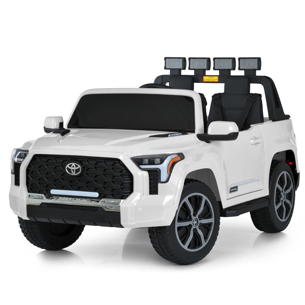 Электромобиль детский двухместный Bambi джип Toyota Tundra M 6192EBLR-1 24V Белый (1876941732)