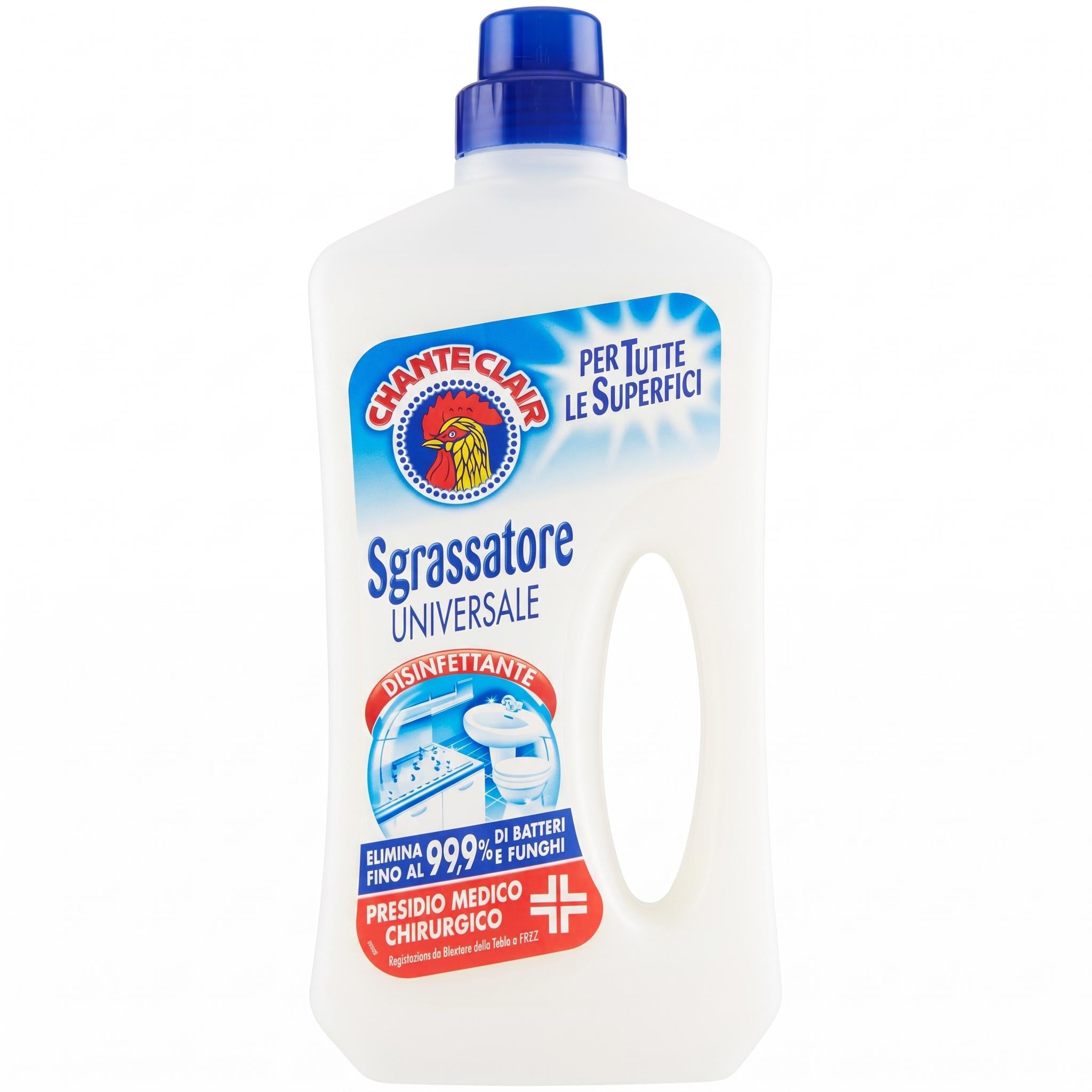 Засіб для миття та дезінфекції підлоги ChanteClair Sgrassatore Universale Disinfettante Classico 750 мл (000007183)
