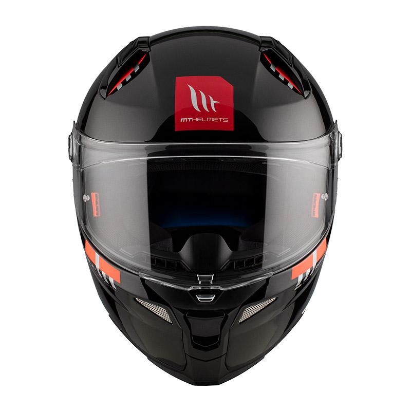 Мотошлем MT HELMETS Revenge 2 S Solid M Gloss Black (32249) - фото 2