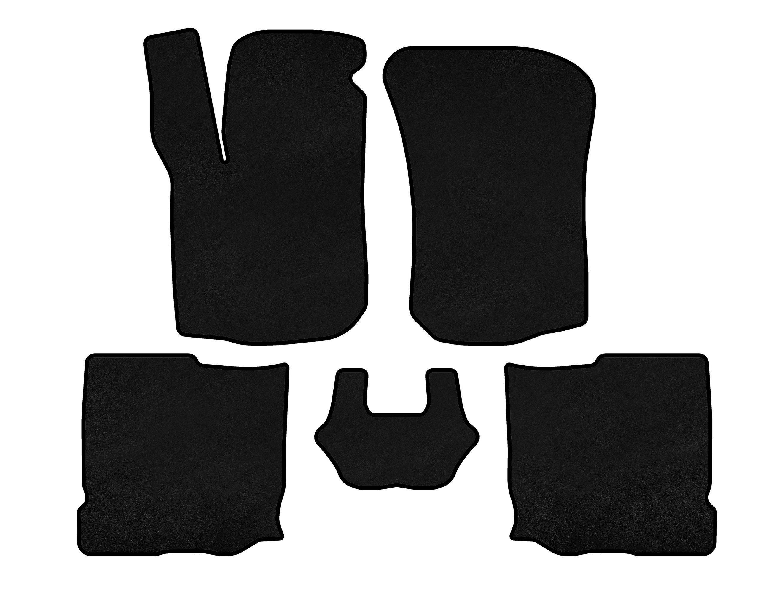 Коврики Digital Designs Classic для Seat Leon 1999-2005 гг. ткань Черный (136273)