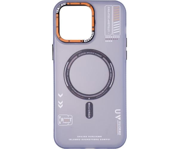 Чехол накладка Gelius Resistant Shield (Magsafe) Case для iPhone 14 Голубой