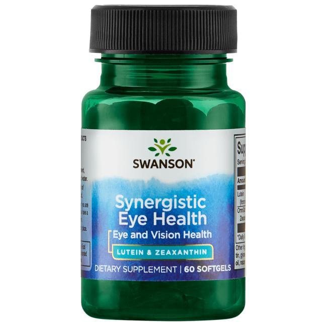 Лютеин Swanson Synergistic Eye Health Lutein & Zeaxanthin 60 Softgels
