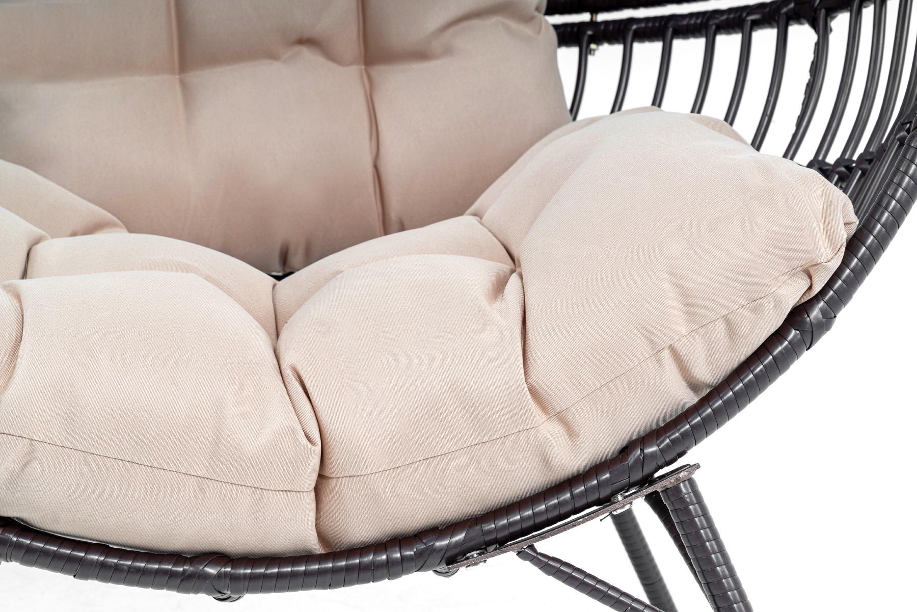 Кресло садове di Volio Arancia Коричнево-бежевый - фото 3