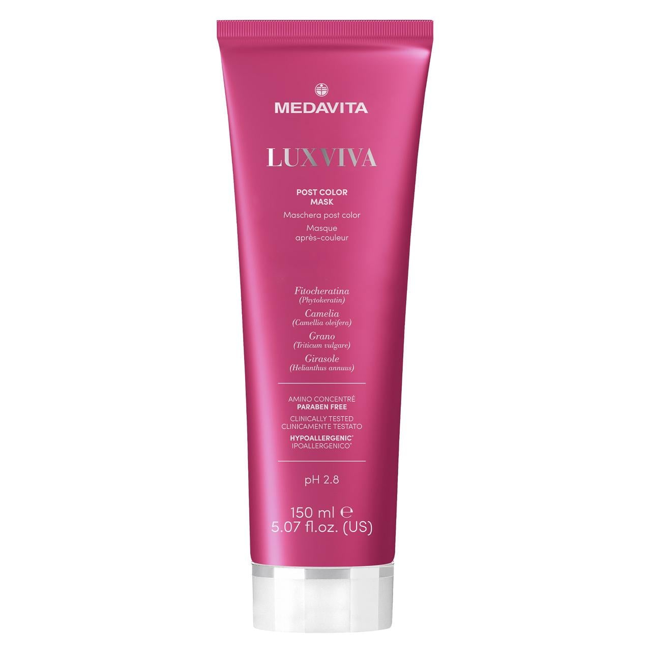 Маска для сохранения цвета окрашенных волос Medavita Luxviva Post Color Mask (02483)