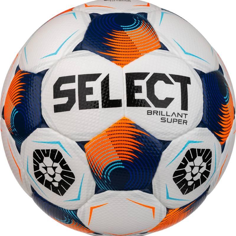 М'яч футбольний SELECT BRILLANT SUPER UKRAINE FIFA р. 5 Білий/Синій (361577-119 5)