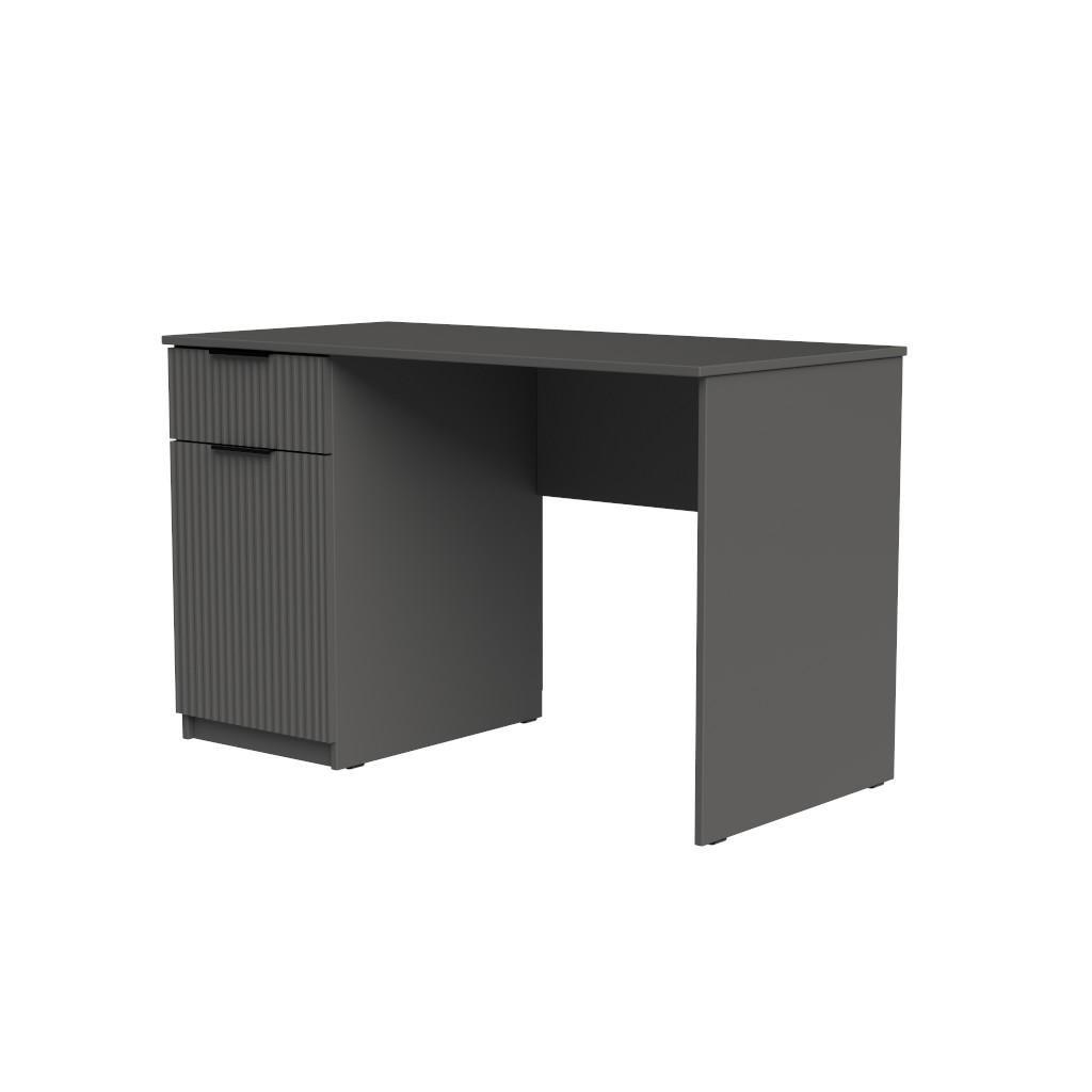 Стол письменный СП3 1Я1Д SENAM 750х1100х500 мм корпус ДСП Серый Графит фасад МДФ краска RAL7012 Серый фрезеровка Плаше Грос - фото 3 Стол письменный СП3 1Я1Д SENAM 750х1100х500 мм корпус ДСП Серый Графит фасад МДФ краска RAL7012 Серый фрезеровка Плаше Грос - фото 3