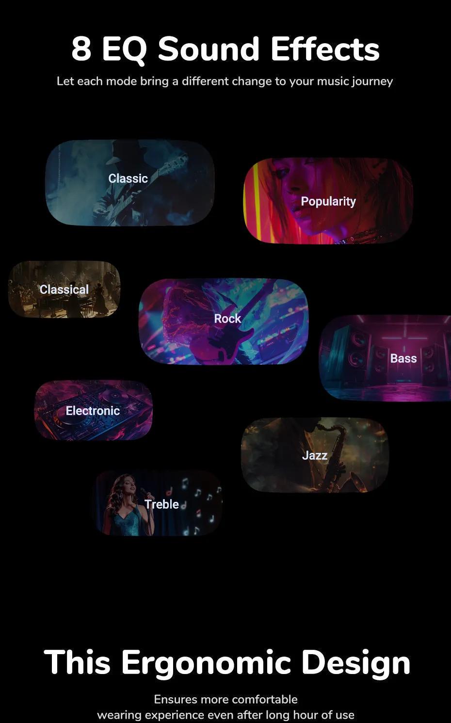 Навушники бездротові UGREEN EchoBuds Magic Кейс з LCD екраном ANC 52 дБ Hi-Res Audio LDAC Bluetooth 5.4 Білий (55137) - фото 5 Навушники бездротові UGREEN EchoBuds Magic Кейс з LCD екраном ANC 52 дБ Hi-Res Audio LDAC Bluetooth 5.4 Білий (55137) - фото 5