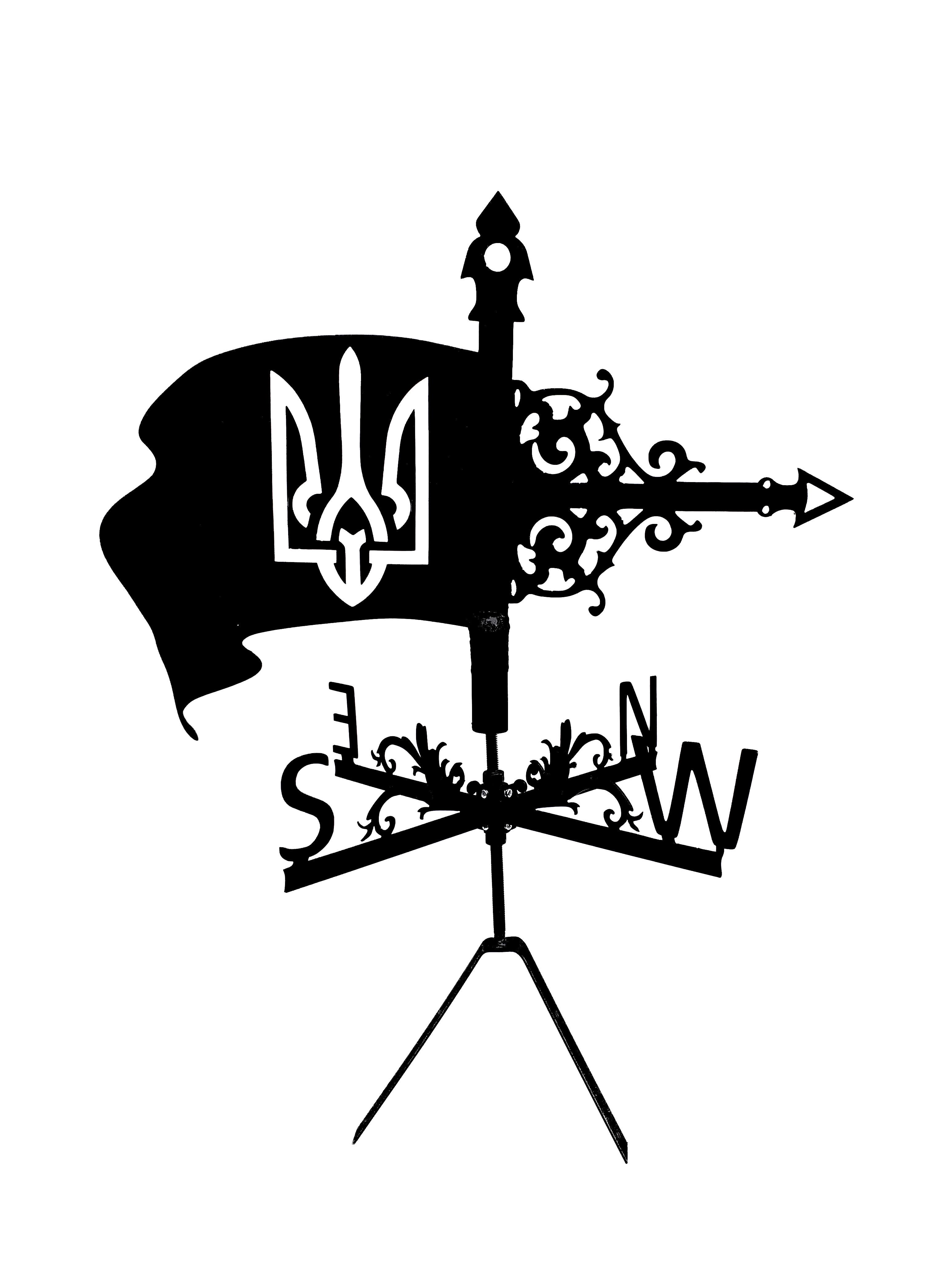 Флюгер на альтанку/колодязь Прапор з гербом України (27384484) Флюгер на альтанку/колодязь Прапор з гербом України (27384484)