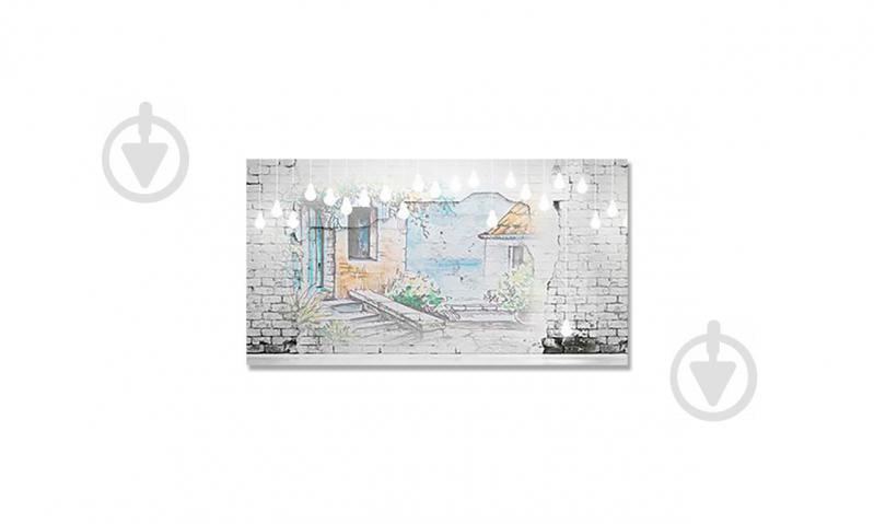 Наклейка виниловая на стол Zatarga  "Фрески Кирпичи" 650х1200 мм (Z181320/1st)