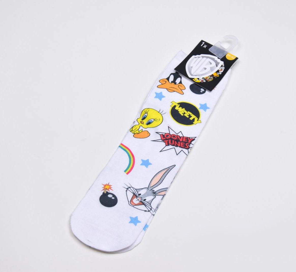 Шкарпетки C&A Looney Tunes р. 35-38 3 пари Білий (24095867074090535)