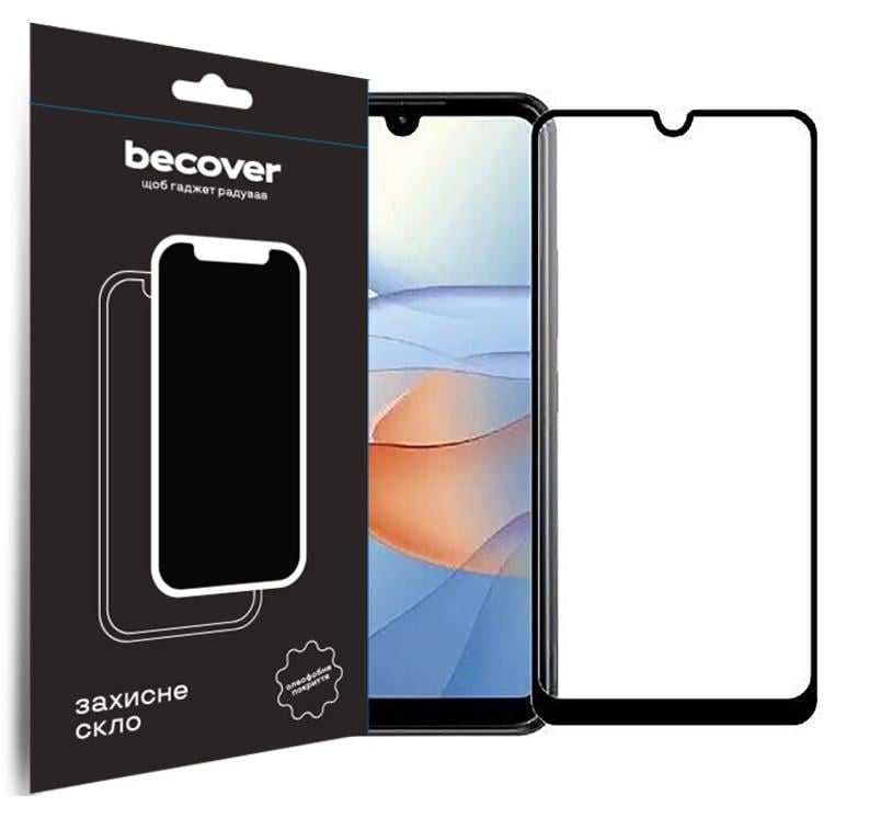 Защитное стекло BeCover для ZTE Blade L220 Black (709758)