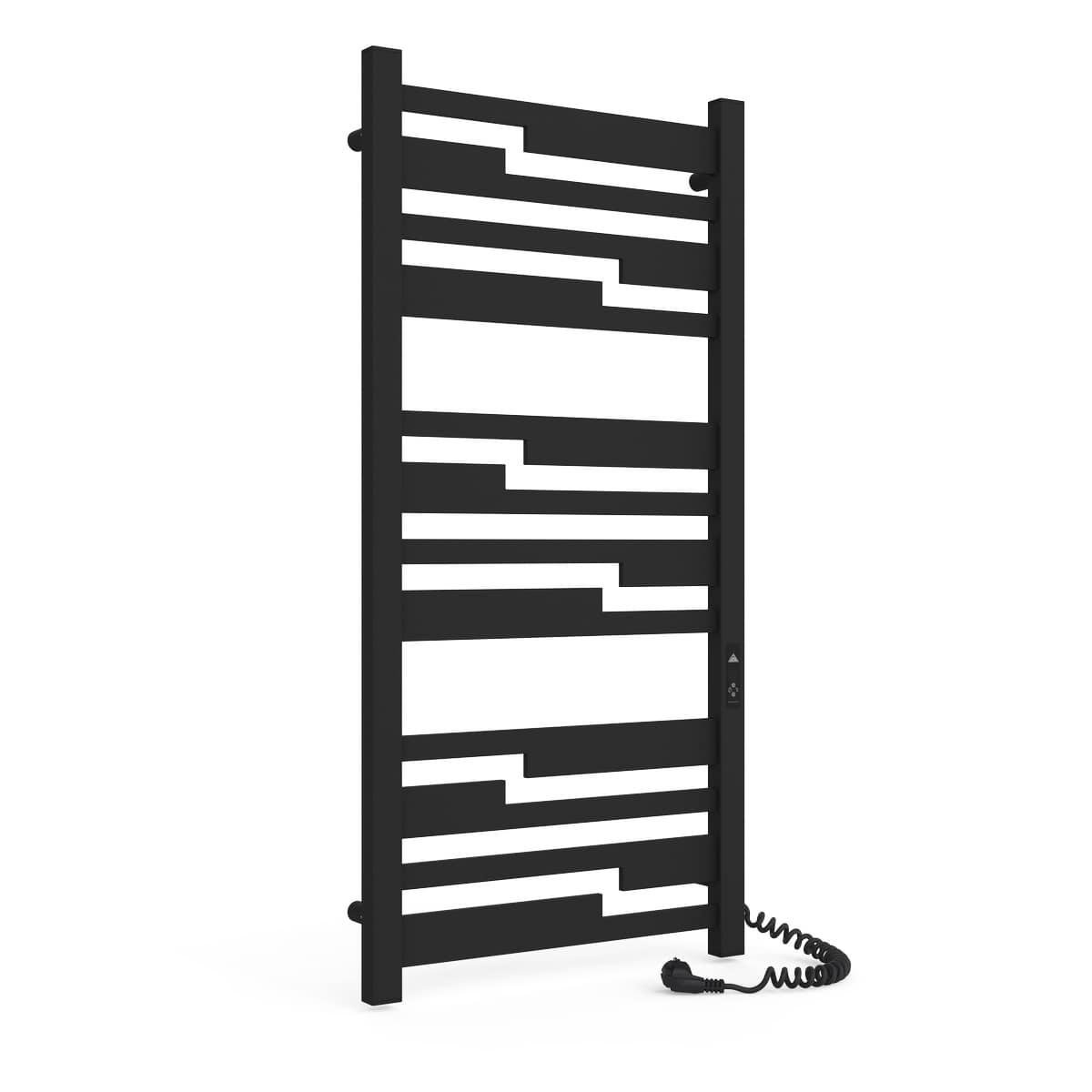 Полотенцесушитель Laris Зебра Тетрис ЧФ Ч 12 Е подключение справа 500х1100 мм (73207857)