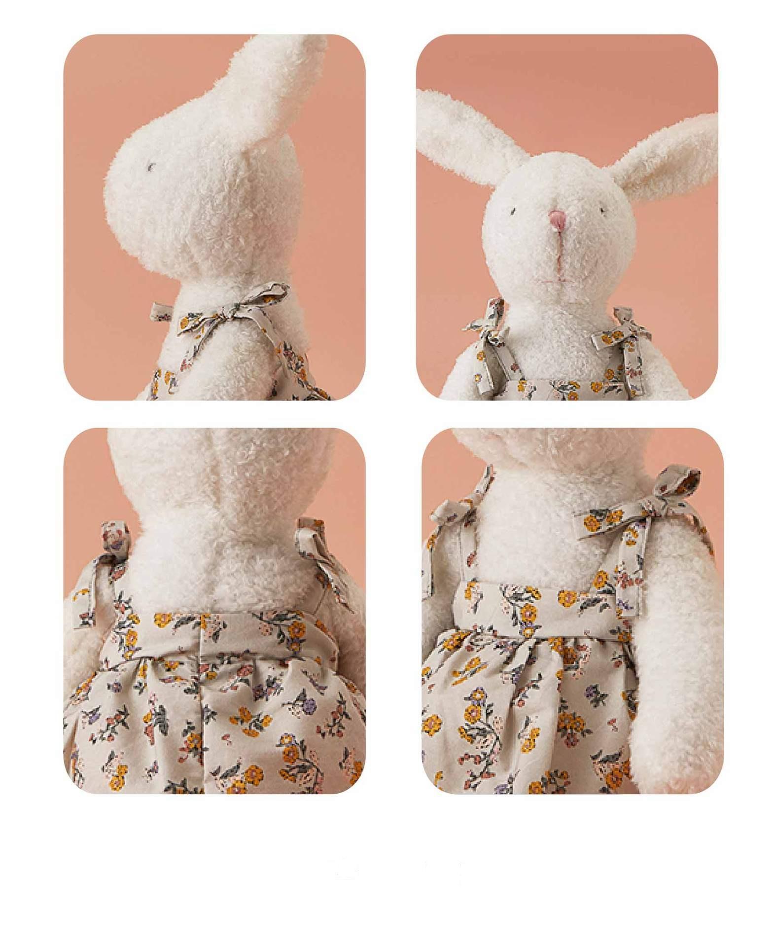 М'яка іграшка Кролик Riffield 45 см Білий - фото 2 М'яка іграшка Кролик Riffield 45 см Білий - фото 2