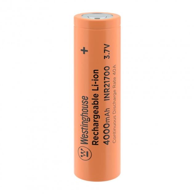 Аккумулятор Westinghouse 21700 4000 mAh 40A 10C 4,2/3,7/2,5V Li-ion (INR21700)