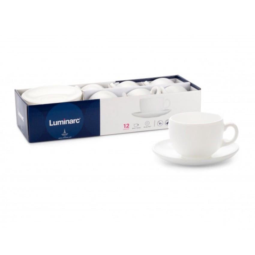 Сервиз чайный Luminarc Essence LUM 3380P 220 мл 12 пр. (1123099894)