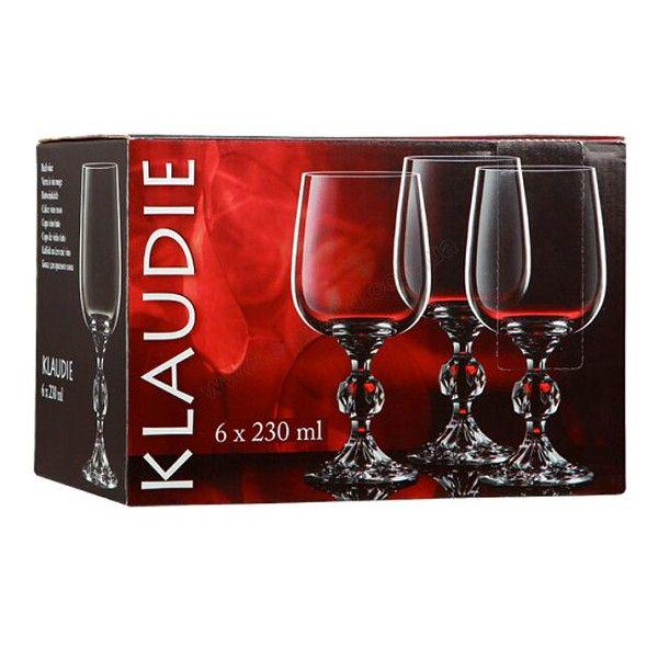 Бокалы Bohemia Klaudie 230 мл 6 шт. (4S149/00000/230) - фото 2 Бокалы Bohemia Klaudie 230 мл 6 шт. (4S149/00000/230) - фото 2