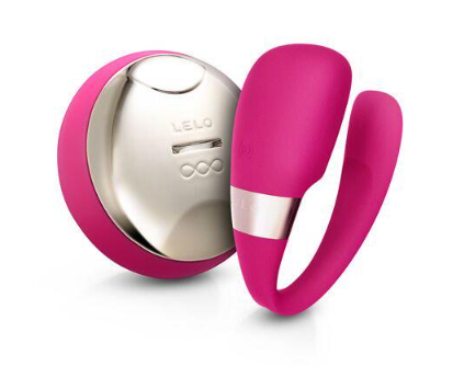 Вибратор для пар Lelo Tiani 3 Cerise 2 мотора пульт ДУ (38023611)