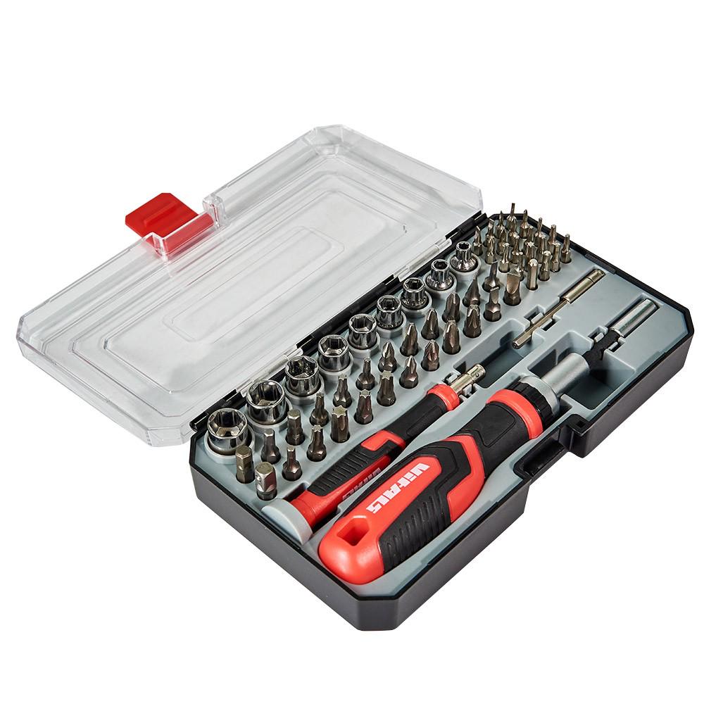 Отвертка Vitals Master с набором насадок и головок 57 шт. (179540) - фото 9 Отвертка Vitals Master с набором насадок и головок 57 шт. (179540) - фото 9