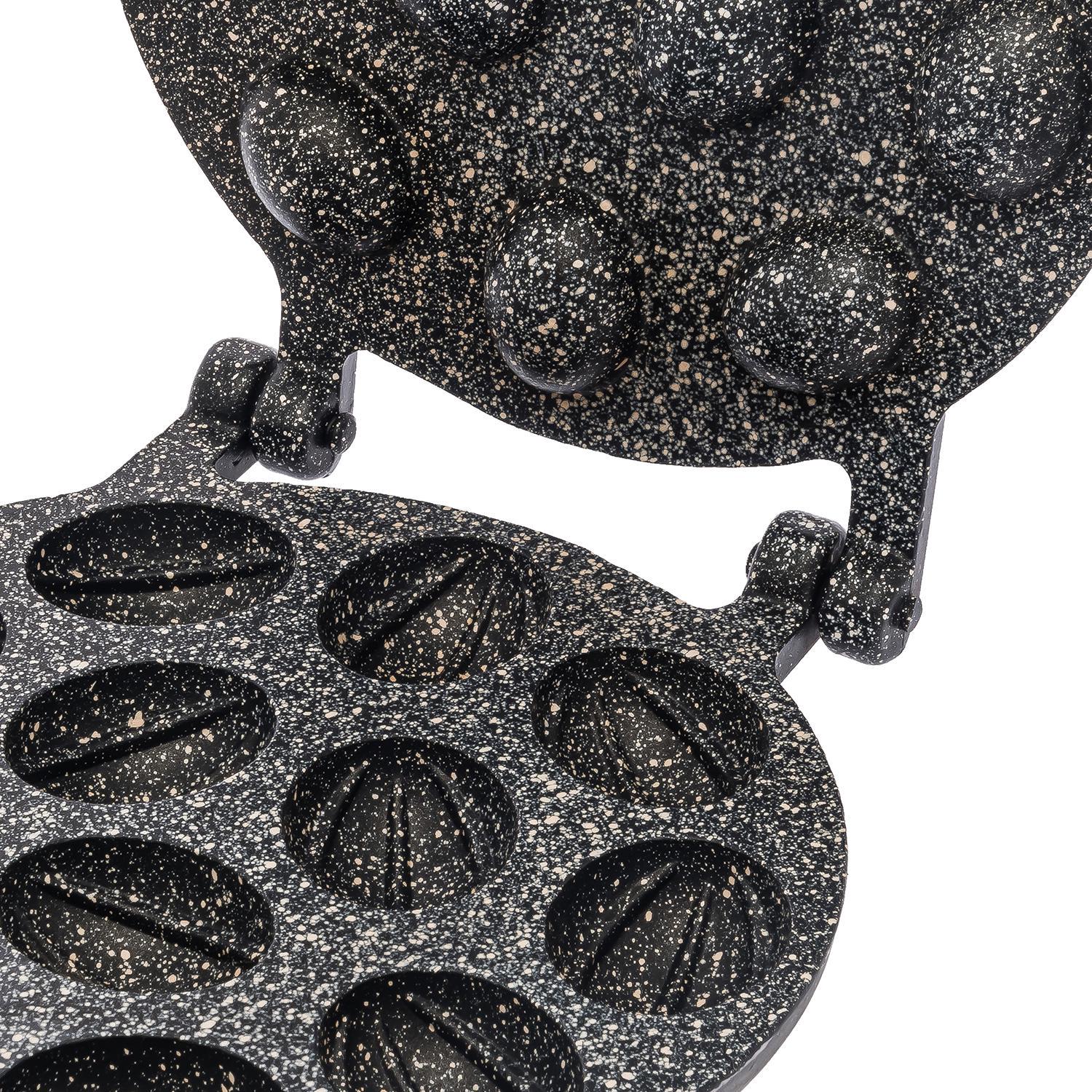 Форма для выпекания орешков орешница с антипригарным гранитным покрытием на 12 орехов (86263) - фото 12 Форма для выпекания орешков орешница с антипригарным гранитным покрытием на 12 орехов (86263) - фото 12