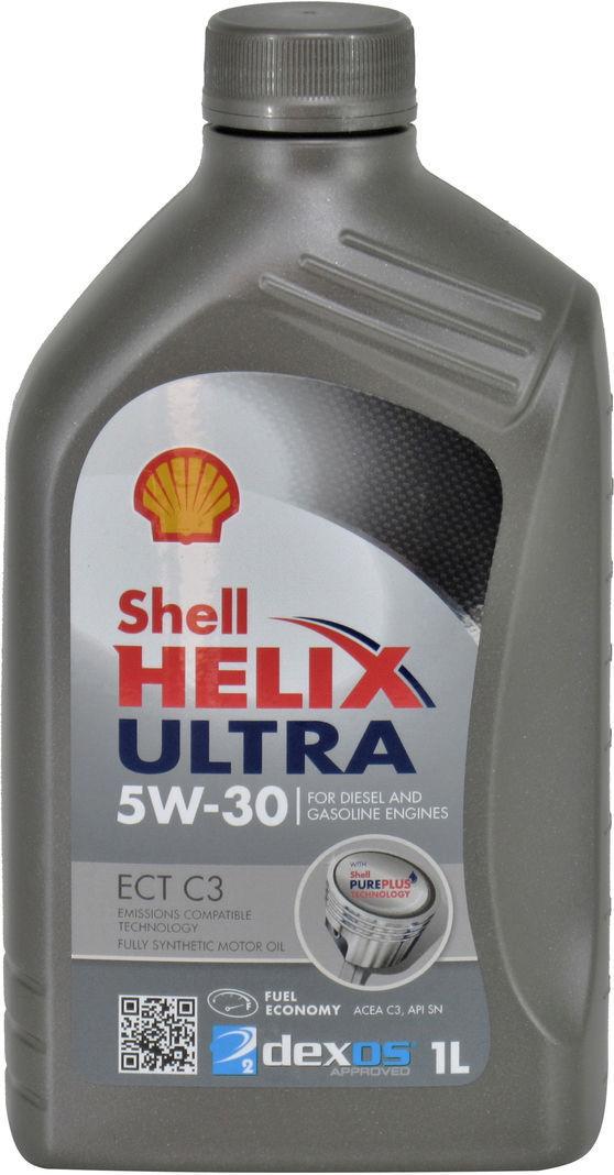 Моторное масло Shell Helix 5W-30 Ultra ECT C3 1 л (1410090)