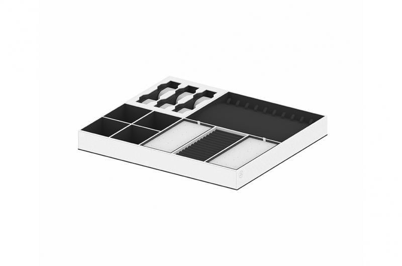 Органайзер MAXIMA PURO A1 520x460x58 мм Белый/Черный (TE36.9000.46.BN5)