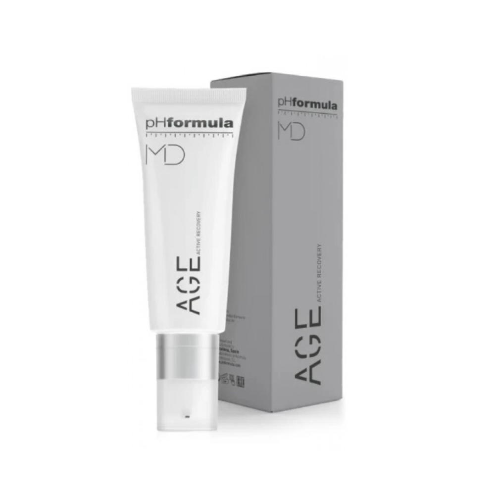 Крем-концентрат для шкіри із віковими змінами pHformula MD A.G.E. active recovery 50 мл Крем-концентрат для шкіри із віковими змінами pHformula MD A.G.E. active recovery 50 мл