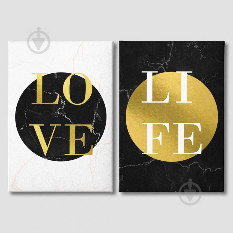 Модульная картина из двух частей Люби Живи Malevich Store 153x100 см (MK21202)