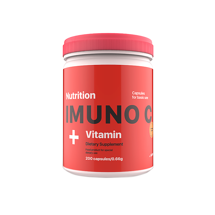 Вітаміни AB PRO Imuno C Vitamin 200 капсул