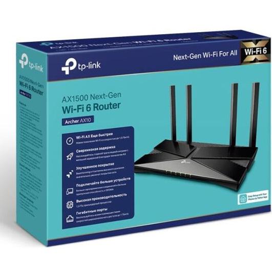 Маршрутизатор беспроводной TP-Link Archer AX10 - фото 4 Маршрутизатор беспроводной TP-Link Archer AX10 - фото 4
