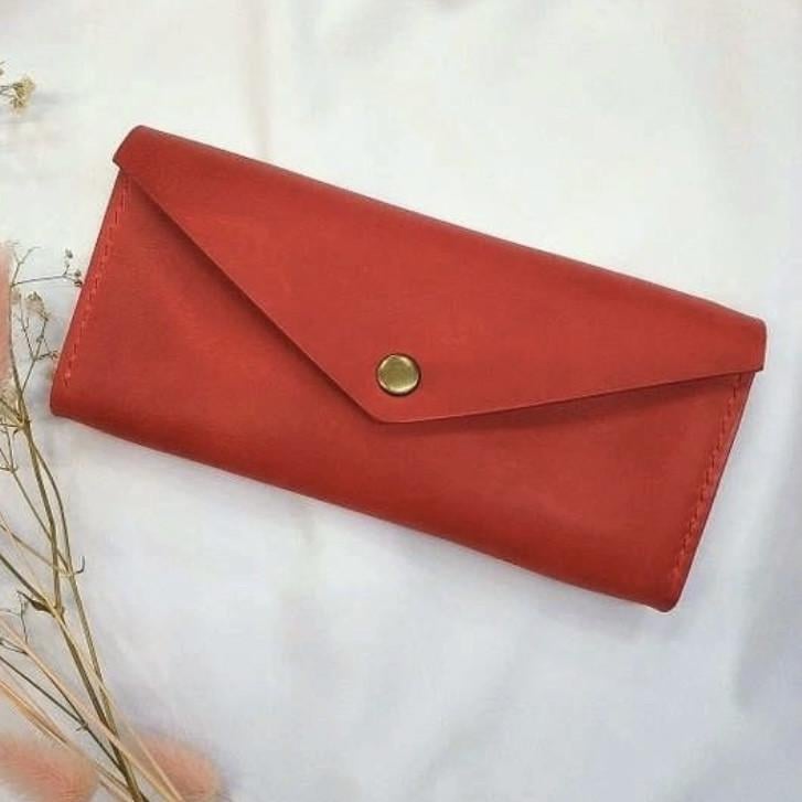 Кошелек женский кожаный Stedley leather Классик 1.0 Красный (30640906)