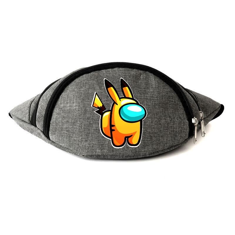 Поясная сумка-бананка Cappuchino toys Among Us 004 Серый (1360337871)