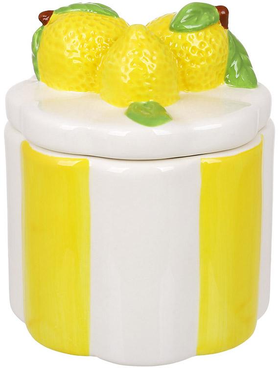 Банка керамическая Lemon для сыпучих продуктов 350 мл
