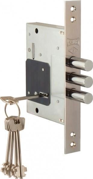 Замок сувальдный 257L 5 ключей 60 мм FP35 (1-30177) Замок сувальдный 257L 5 ключей 60 мм FP35 (1-30177)