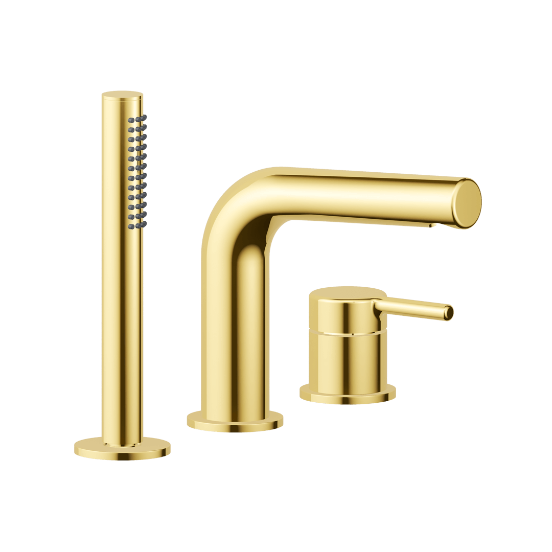 Смеситель на борт ванны Excellent PI Золотой глянцевый (AREX.1234GL) - фото 1 Смеситель на борт ванны Excellent PI Золотой глянцевый (AREX.1234GL) - фото 1