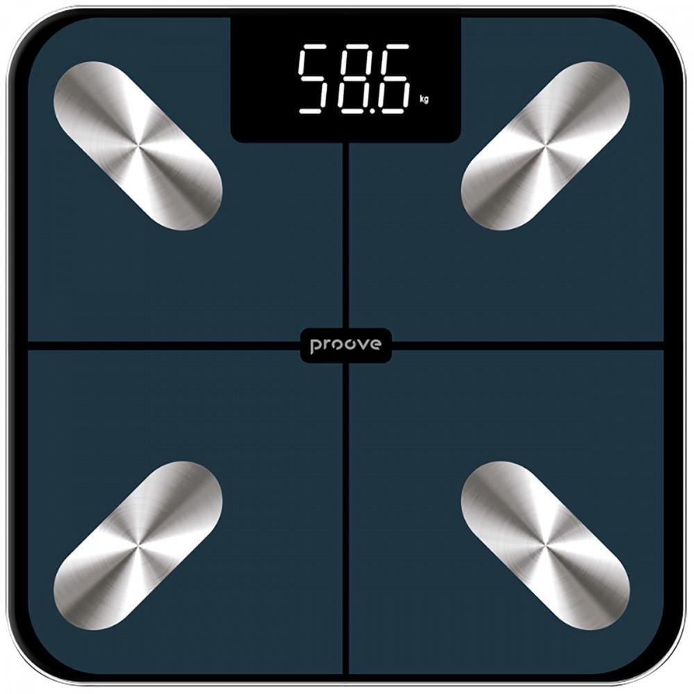 Ваги підлогові електронні Proove Balance Bluetooth смарт до 180 кг з додатком Lite blue (2212140918)