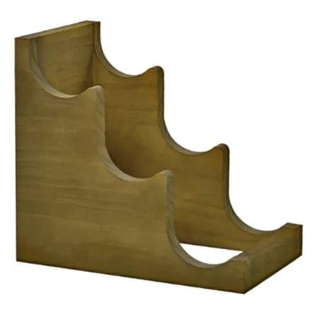 Полка для вина настольная Стиленди 3 Мускат (Впс-308707)