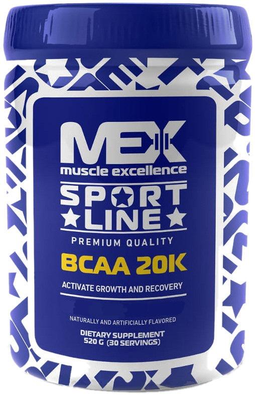 Аминокислота BCAA для спорта MEX Nutrition BCAA 20K 520 г 30 порций Orange Аминокислота BCAA для спорта MEX Nutrition BCAA 20K 520 г 30 порций Orange