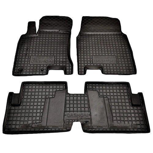 Коврики автомобильные AVTO-Gumm Nissan Qashqai I 07-13 Черный (11261)