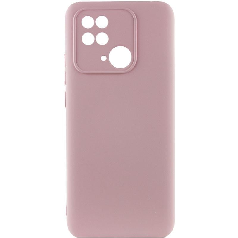 Протиударний чохол Silicone Cover Lakshmi Full Camera (AA) для Xiaomi Redmi 10C рожевий