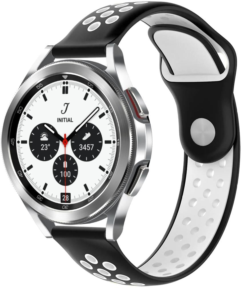 Ремешок Sport для Galaxy Watch 4 Classic 42 мм Black/White (23480-1E)