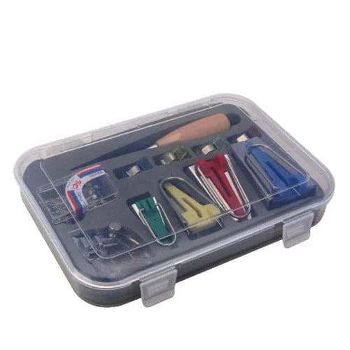 Набор для изготовления косой бейки CY-BTM-S2 11 пр. в кейсе (359905) Набор для изготовления косой бейки CY-BTM-S2 11 пр. в кейсе (359905)