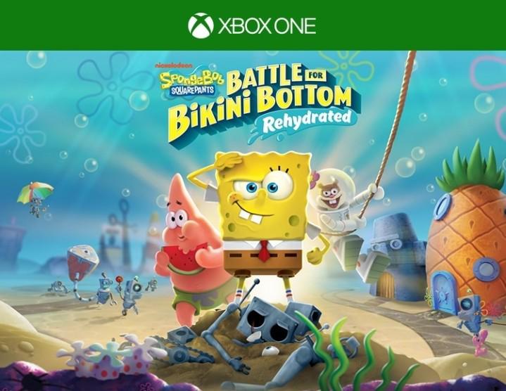 Карта оплаты SpongeBob SquarePants Battle for Bikini Bottom Rehydrated для Xbox One